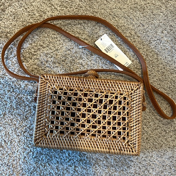 Anthropologie straw summer bag NWT - Picture 3 of 3